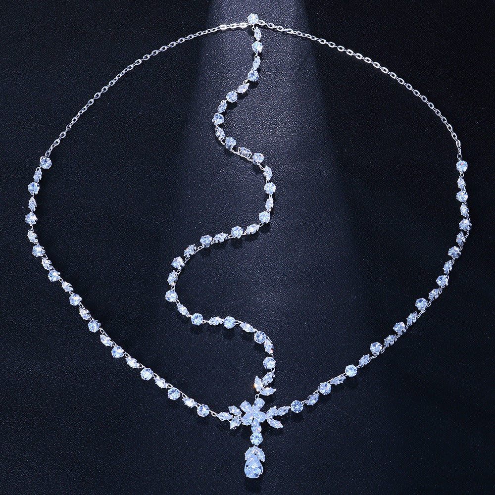 Dignified Rhinestone Hair Chain European And American Fashion All-match Multi-layer - FASHIONKULTUR
