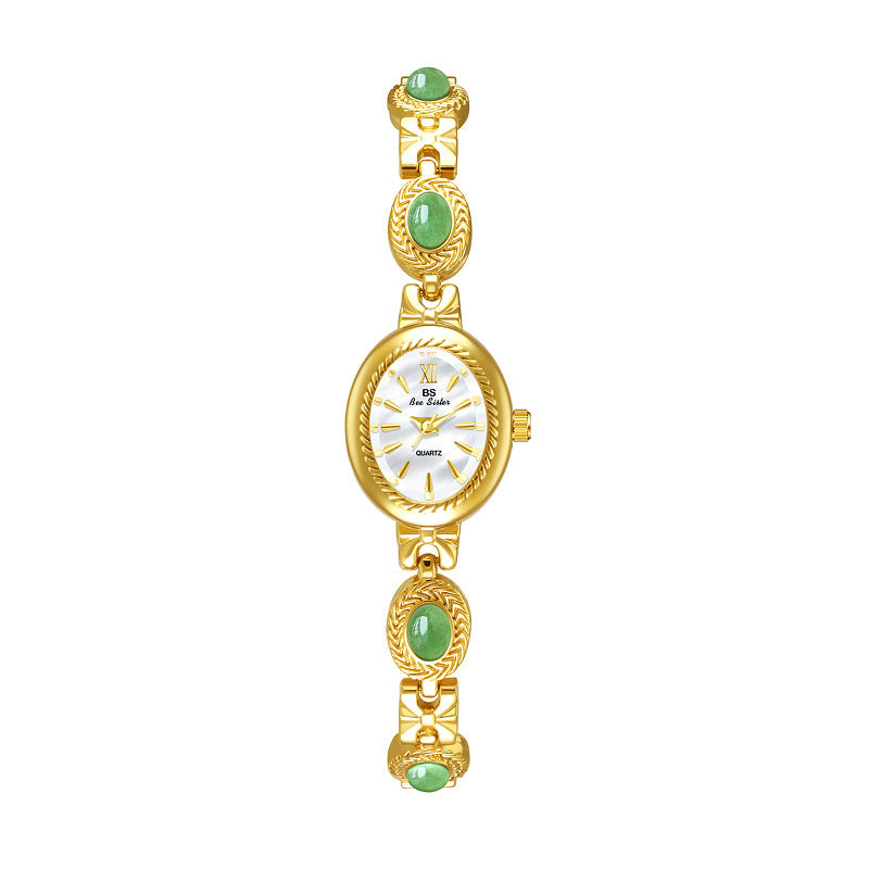 Natural Tigereye Maillard Advanced Chain Watch - FASHIONKULTUR