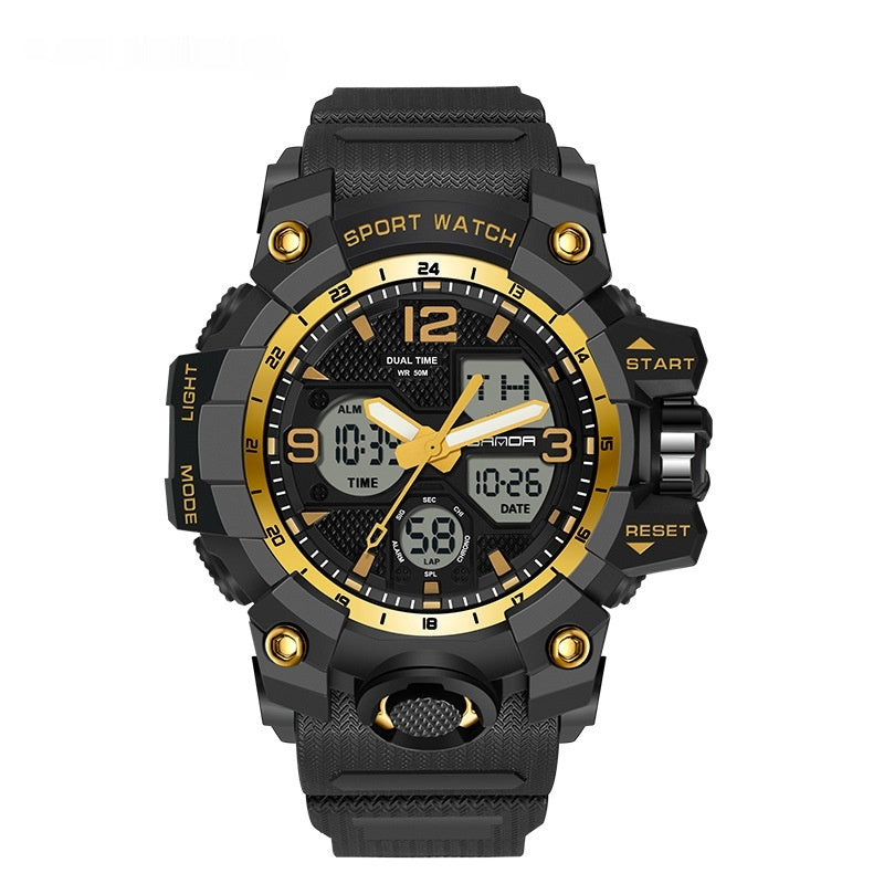Electronic Youth Student Fashion Trend Cool Men's Watch - FASHIONKULTUR