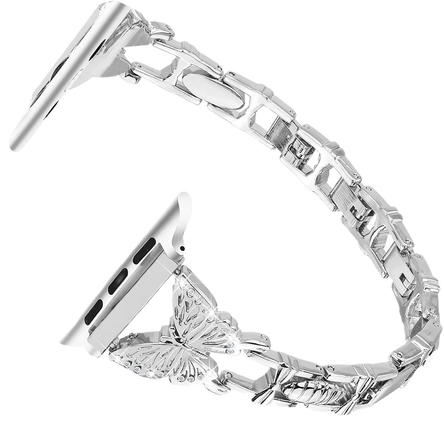 Watch Band Diamond Small Butterfly - FASHIONKULTUR