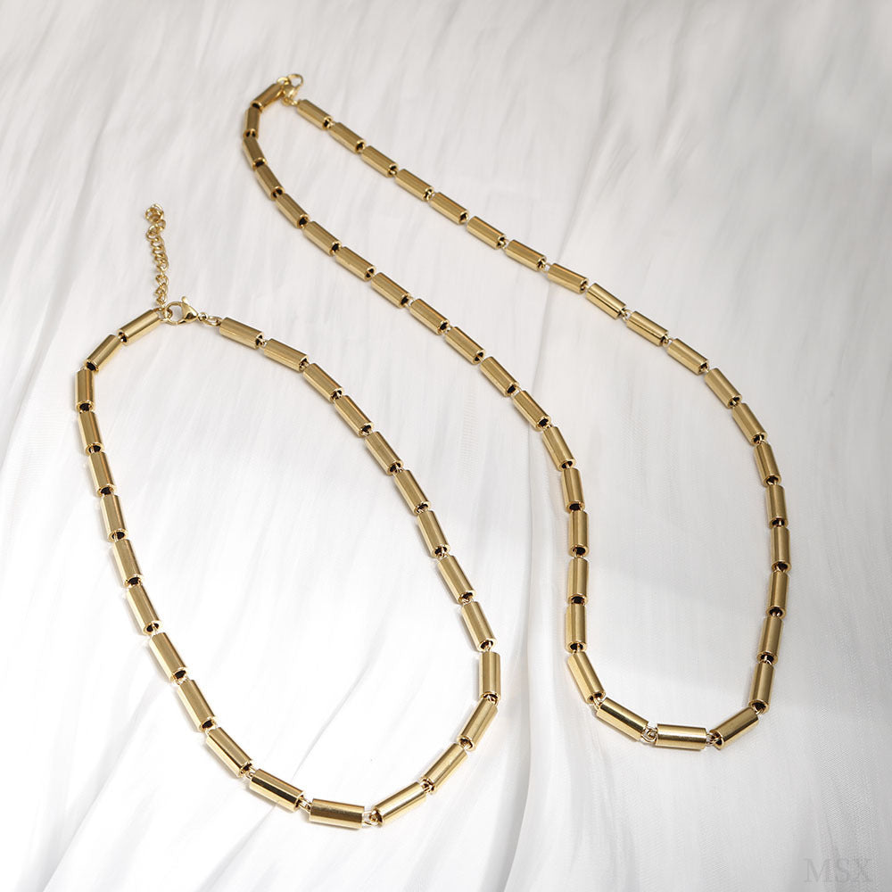 Stainless Steel Jewelry Set Fashion Minimalist Design - FASHIONKULTUR