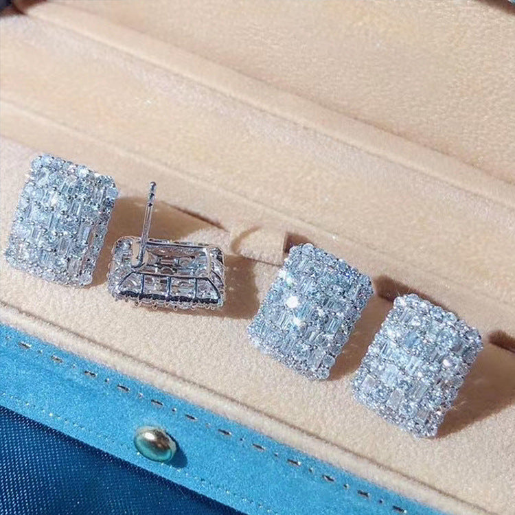Ring Luxury Exaggerated Ladies Zircon 2-Piece Set - FASHIONKULTUR
