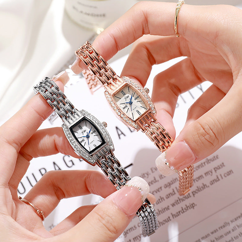 Women's Bucket-shaped Square Fashion Watch - FASHIONKULTUR