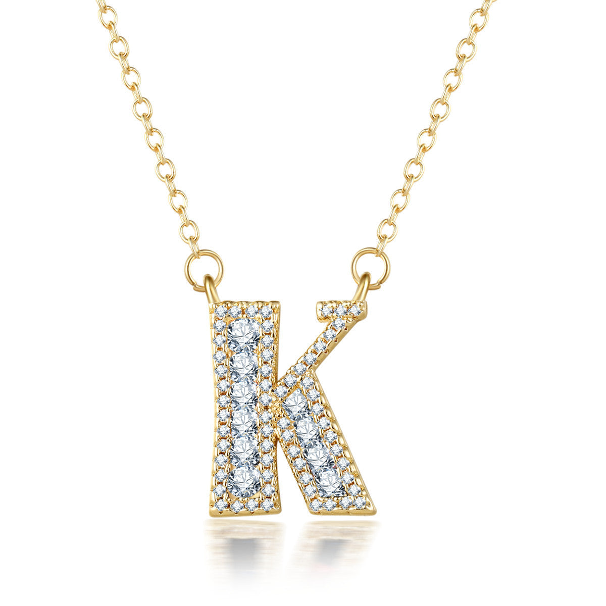 26 letters pendant necklace - FASHIONKULTUR