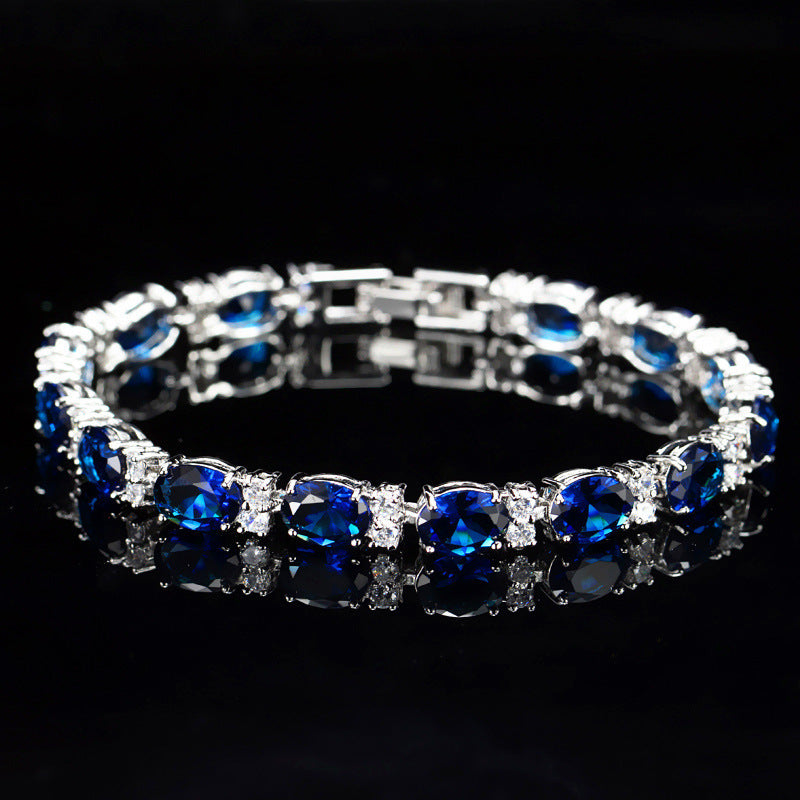 Zircon Lady's Bracelet Is Simple And Upscale - FASHIONKULTUR