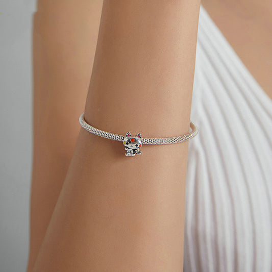 Beaded Bracelet Lettering Oil Dripping Accessories - FASHIONKULTUR