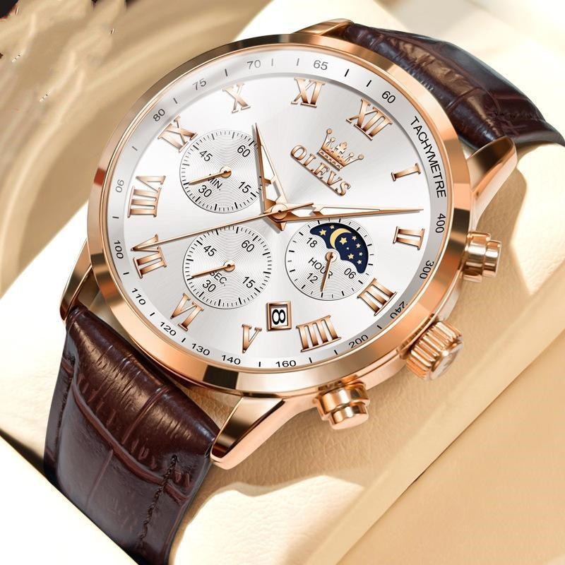 Multi-functional Timing Waterproof Luminous Quartz Watch - FASHIONKULTUR