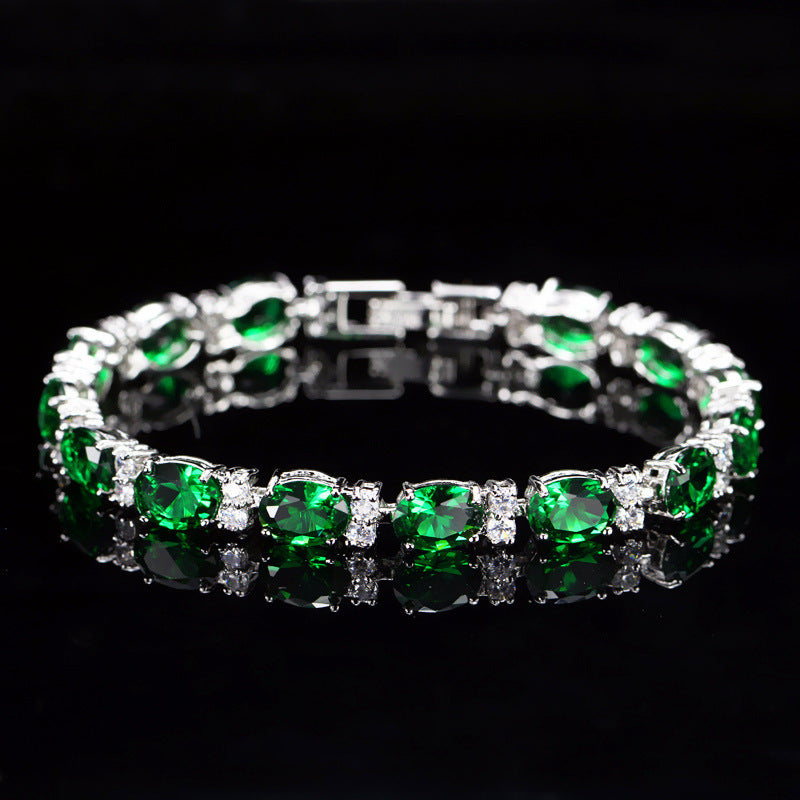 Zircon Lady's Bracelet Is Simple And Upscale - FASHIONKULTUR