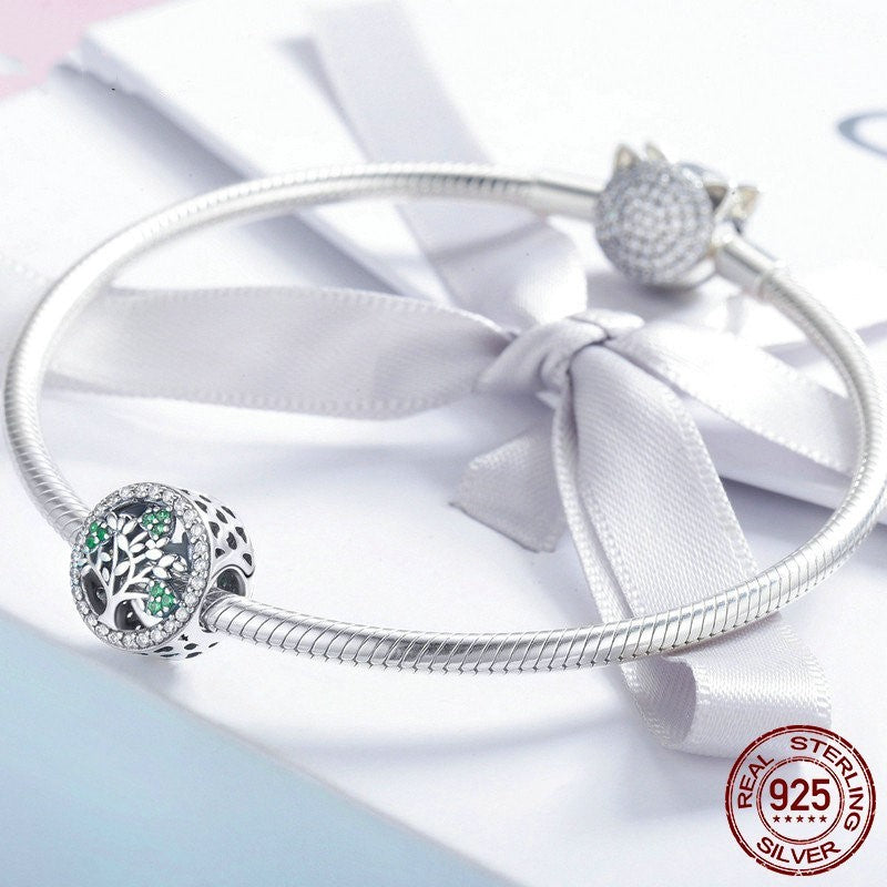Life Tree S925 Sterling Silver Beaded Accessories - FASHIONKULTUR