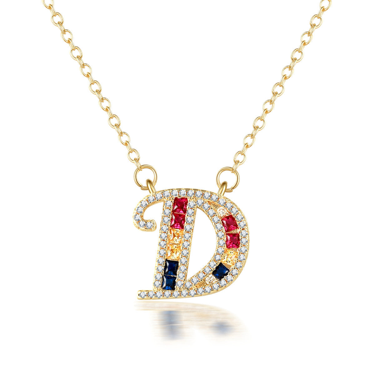 26 letters pendant necklace - FASHIONKULTUR