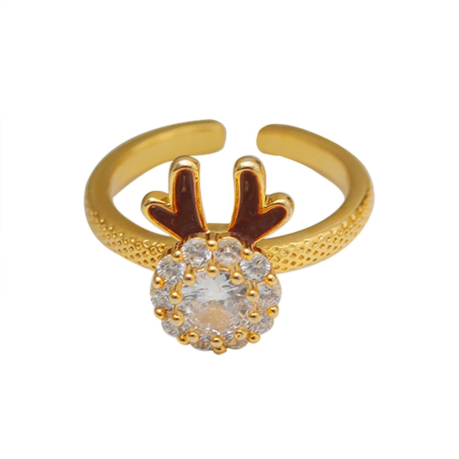 Korean Style Sweet Elegance Bells Of Ireland Ring - FASHIONKULTUR