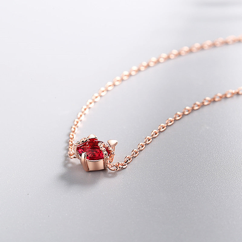 S925 sterling silver cat bracelet - FASHIONKULTUR