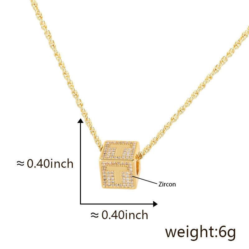 Fashion 26 English Letter Necklace Pendant - FASHIONKULTUR