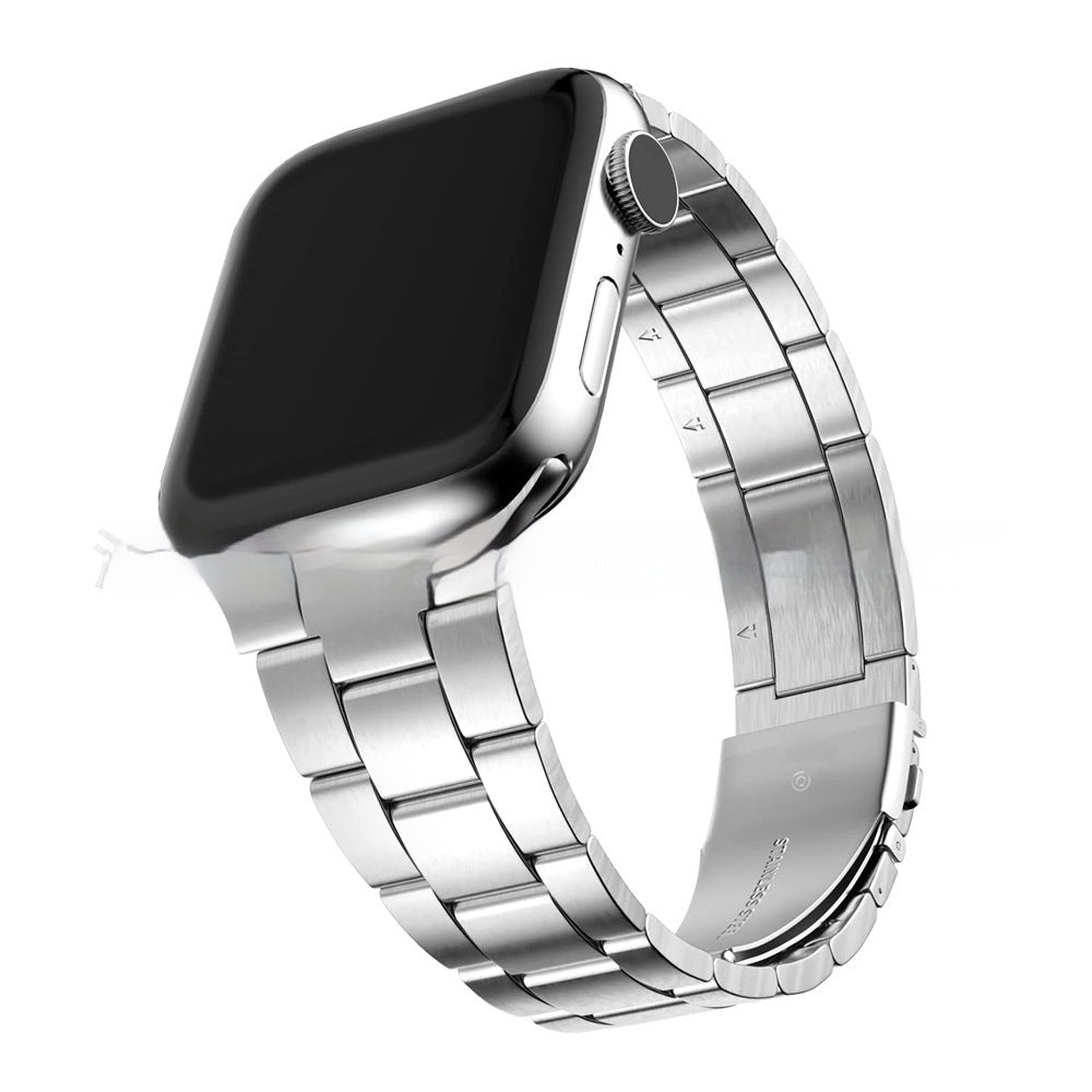 Quick Release Three Beads Small Waist Stainless Steel Watch Strap - FASHIONKULTUR