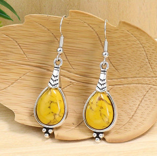 Retro Ethnic Style Earrings And Necklace Set Jewelry - FASHIONKULTUR
