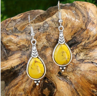 Retro Ethnic Style Earrings And Necklace Set Jewelry - FASHIONKULTUR
