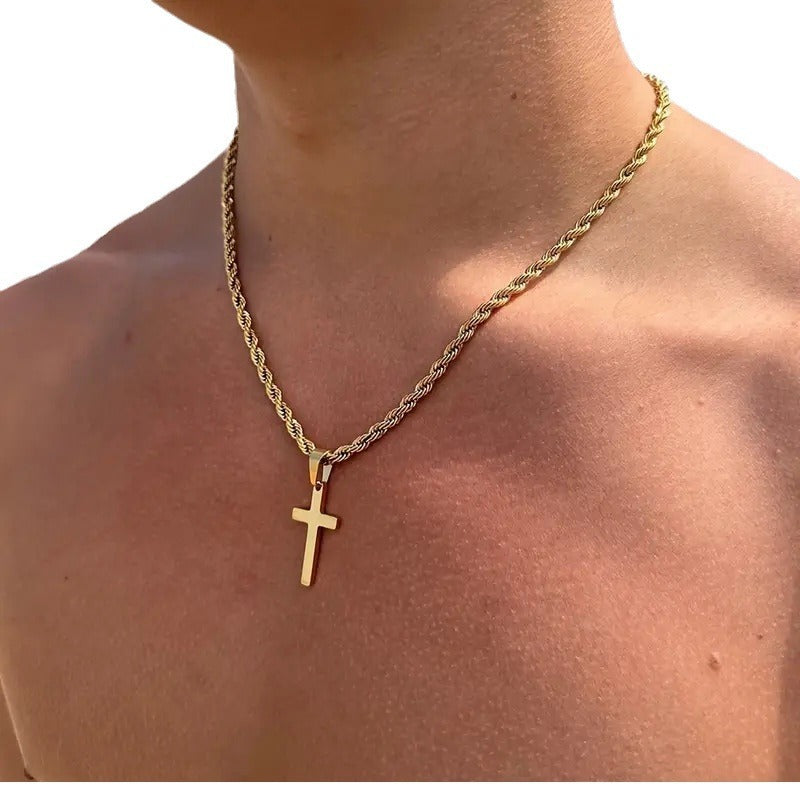 Men's Hemp Flowers Chain Hip Hop Trend Chain - FASHIONKULTUR