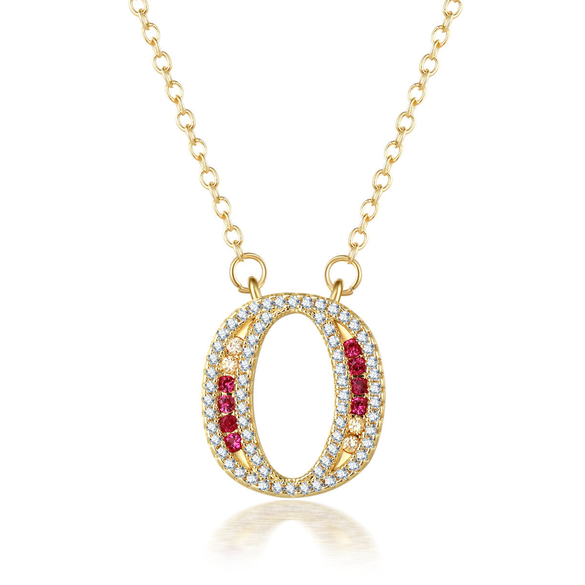26 letters pendant necklace - FASHIONKULTUR