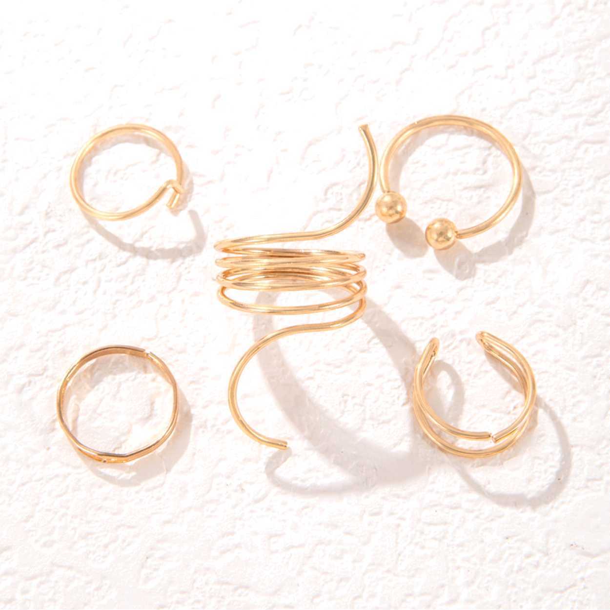 European And American Ins Cool Style Simple Retro Trendy Wave Open Ring - FASHIONKULTUR