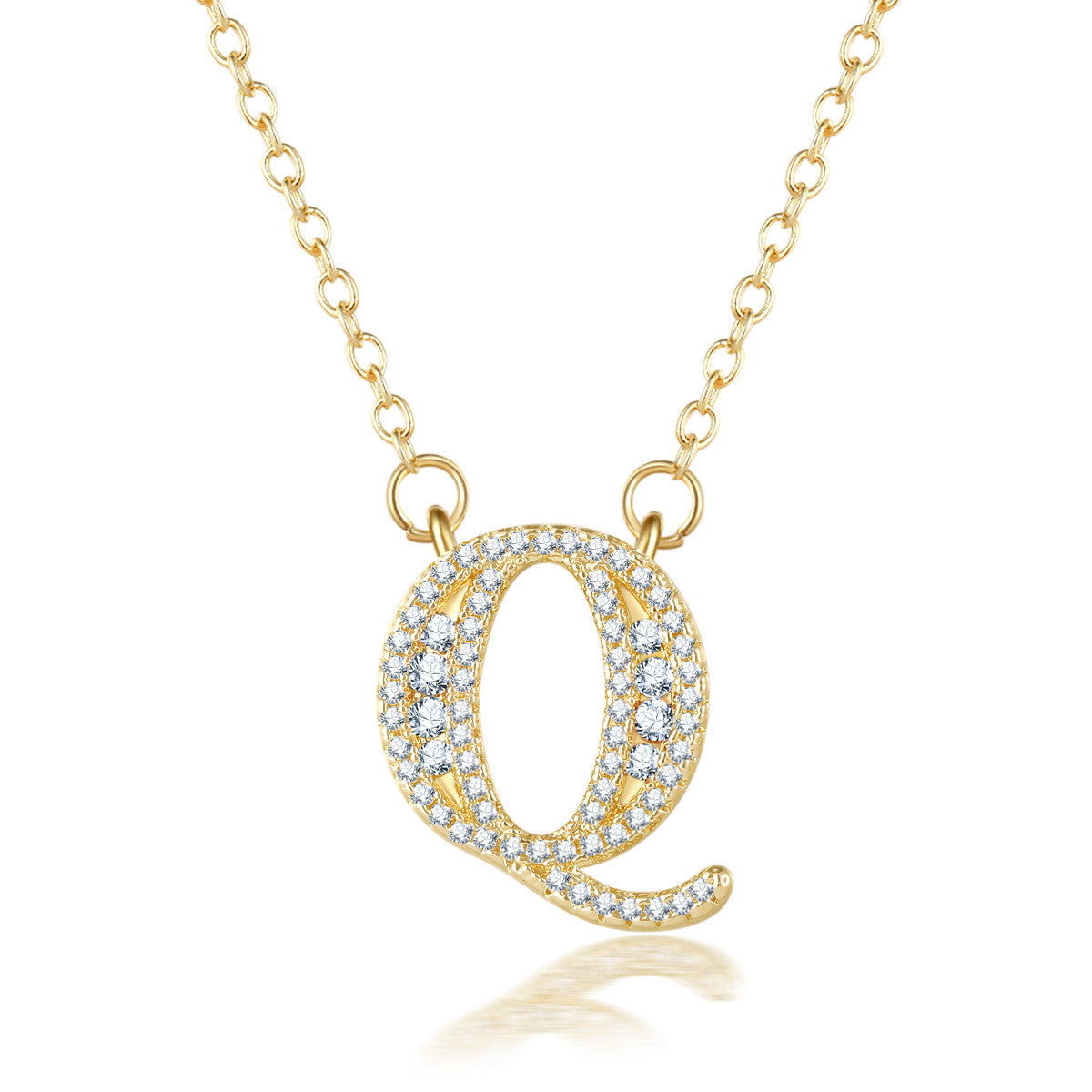 26 letters pendant necklace - FASHIONKULTUR