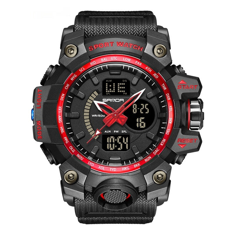 Electronic Youth Student Fashion Trend Cool Men's Watch - FASHIONKULTUR