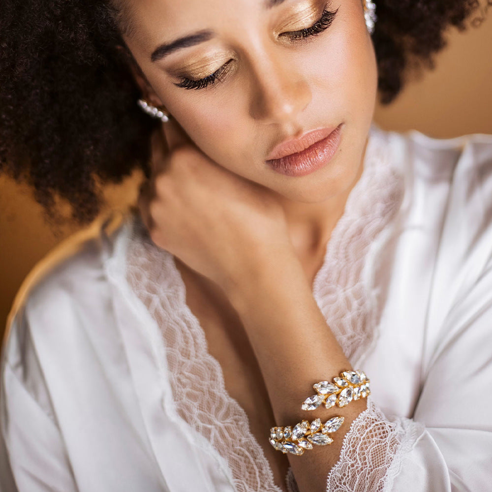 European And American Luxury Fashion Bride Wedding Bracelet - FASHIONKULTUR