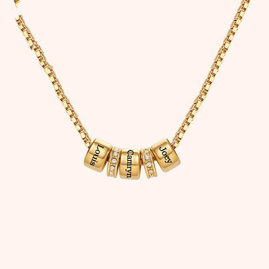 Engraved DIY Family Name Women's Necklace - FASHIONKULTUR