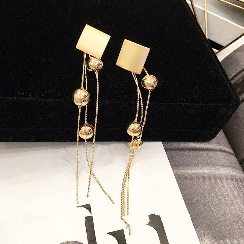 Metal high-quality earrings irregular earrings - FASHIONKULTUR