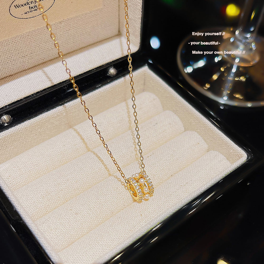 Fashion Titanium Steel Necklace Ins Advanced Sense Light Luxury Minority Design - FASHIONKULTUR