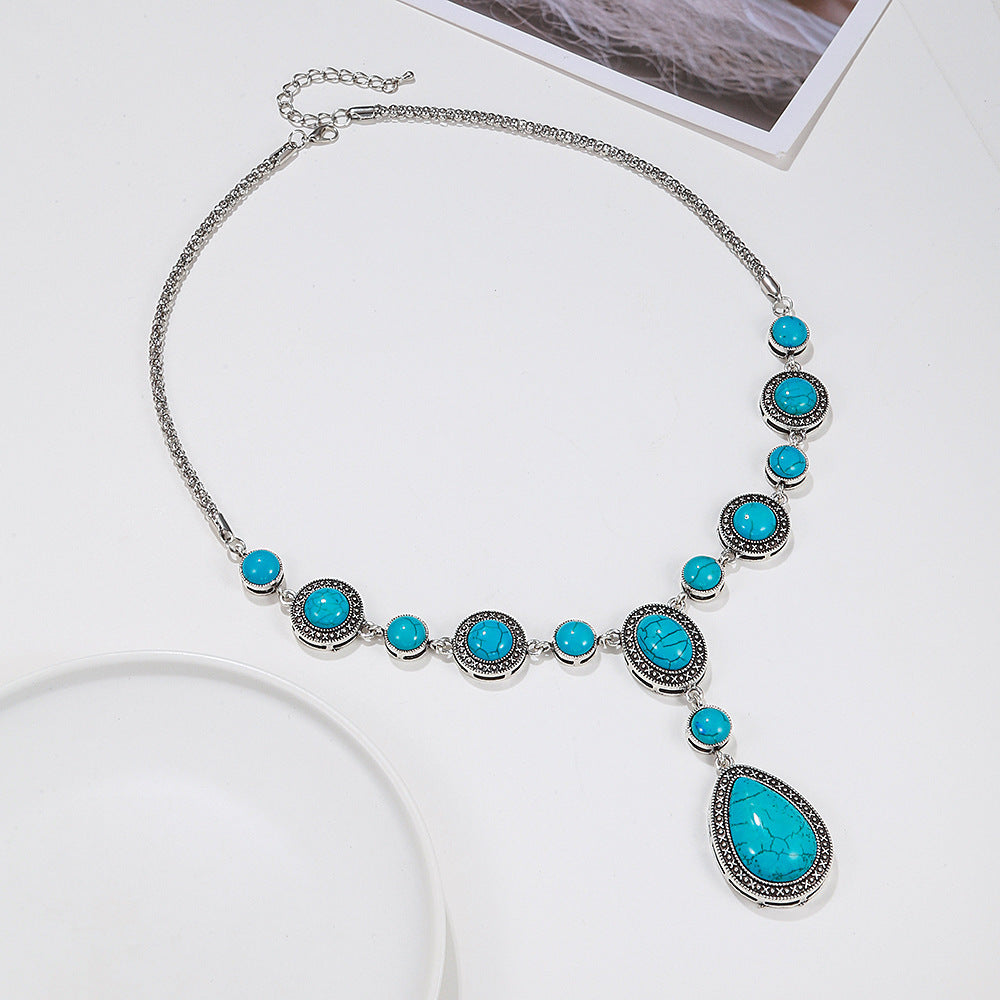 Fashion Retro Green Pine Necklace For Women - FASHIONKULTUR