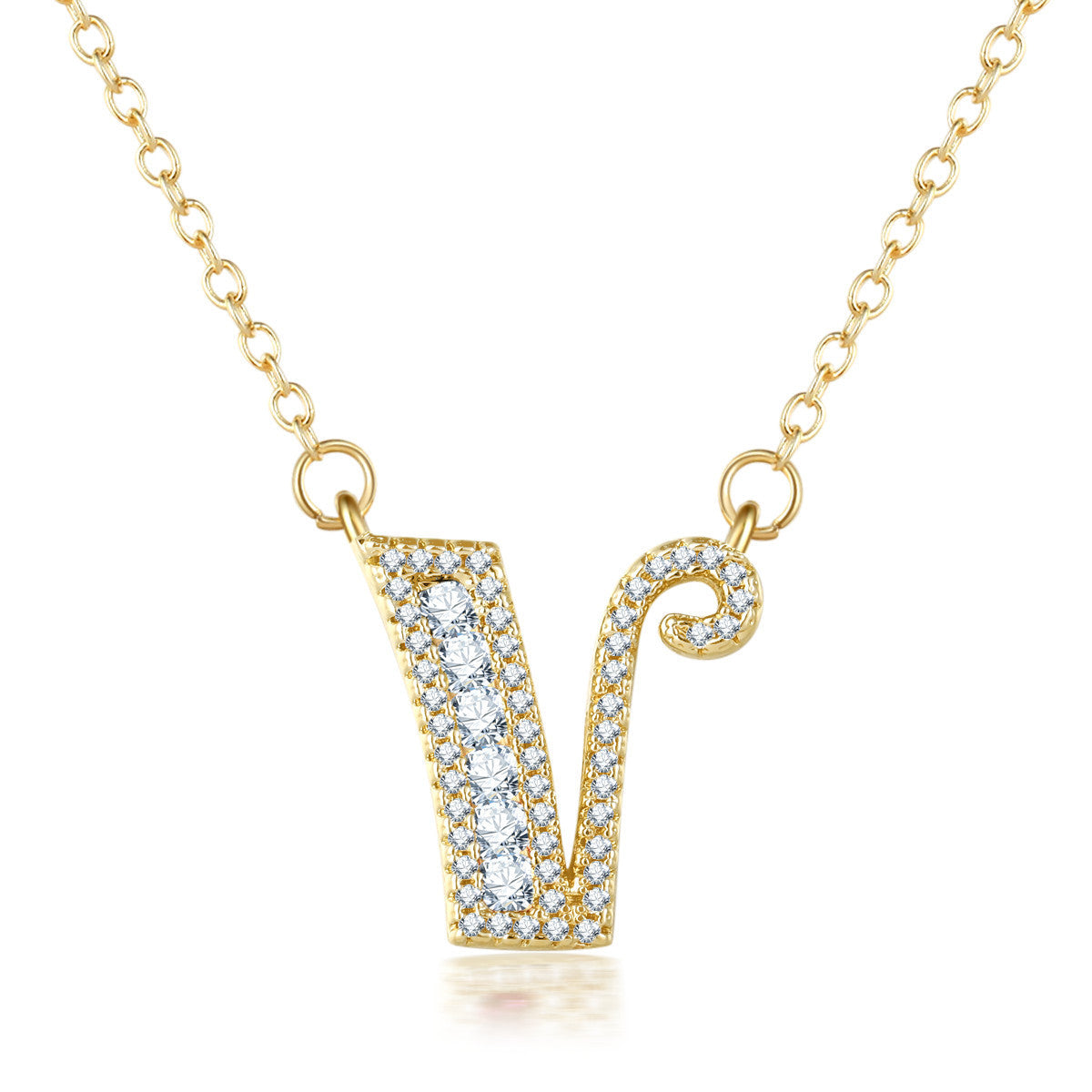 26 letters pendant necklace - FASHIONKULTUR