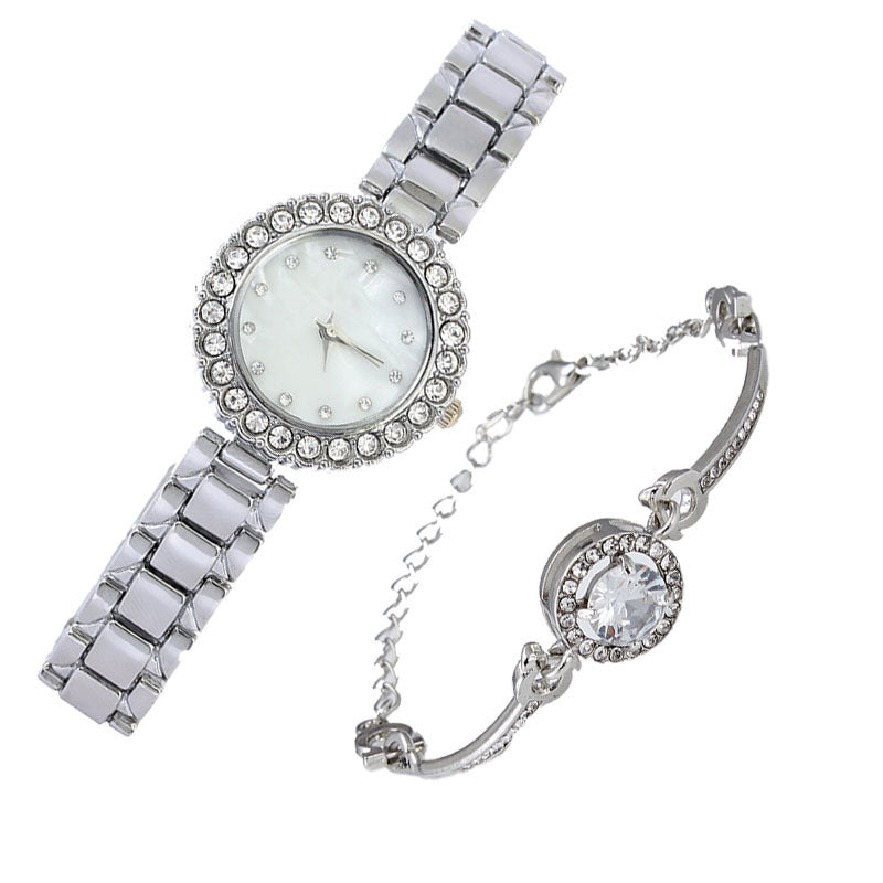 Women's Casual Diamond Quartz Bracelet Watch - FASHIONKULTUR