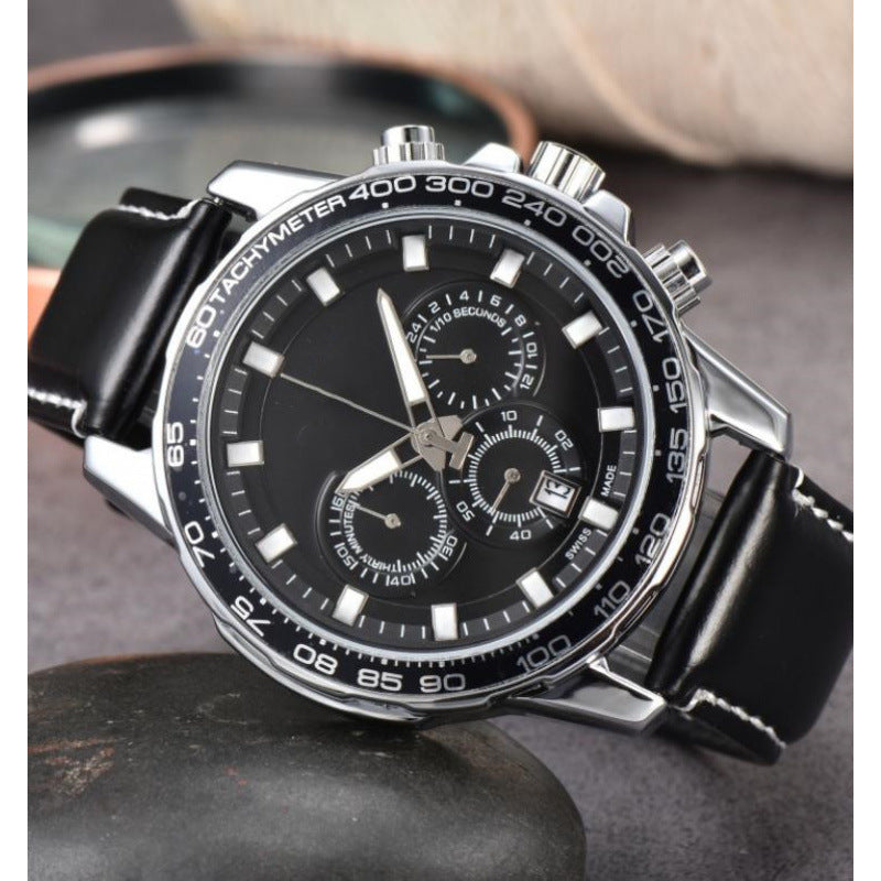Men's Day Six-pin Full-function Quartz Watch - FASHIONKULTUR