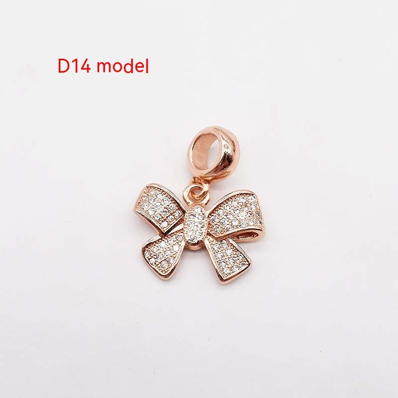 Copper Plating 14K Gold Large Hole Spacer Bead Can String Leather Rope Bracelet Pendant - FASHIONKULTUR