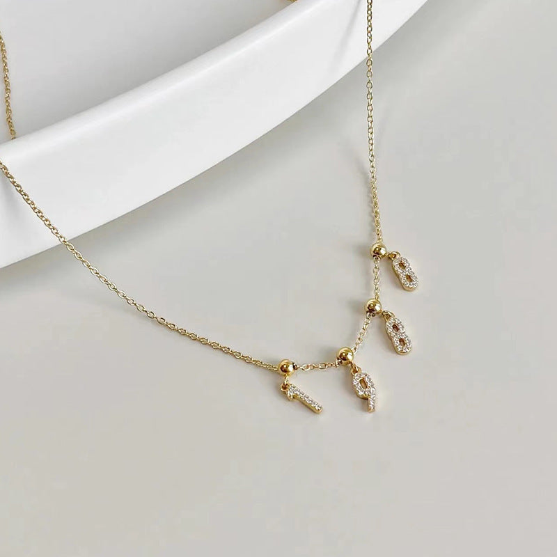 Clavicle Chain Twin All-match Niche - FASHIONKULTUR
