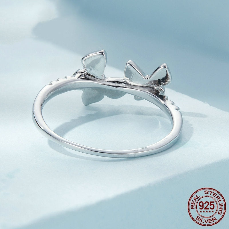 Original Design Gradient Dripping Butterfly Ring - FASHIONKULTUR