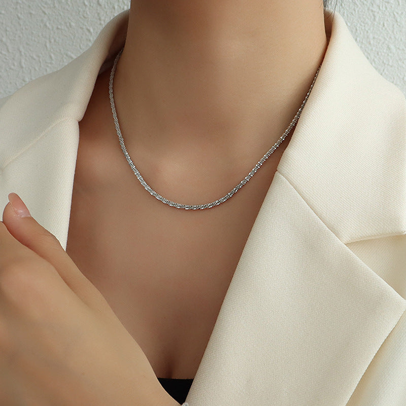 Starry Cauliflower Bracelet Necklace Jewelry Suit - FASHIONKULTUR