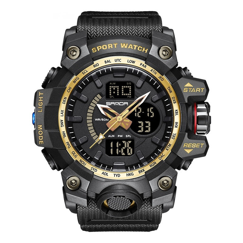 Electronic Youth Student Fashion Trend Cool Men's Watch - FASHIONKULTUR