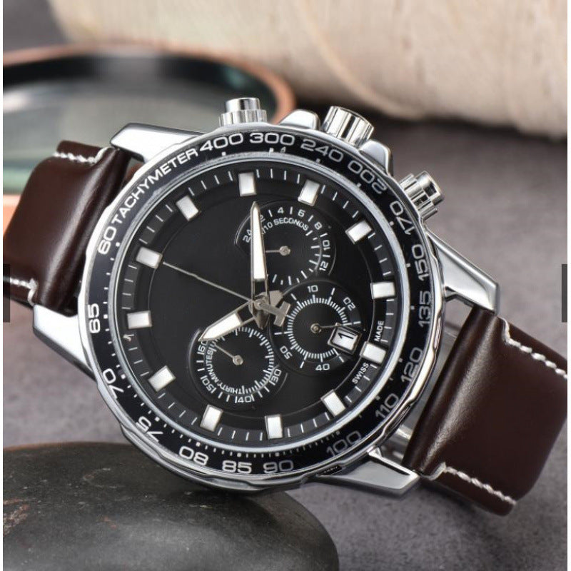 Men's Day Six-pin Full-function Quartz Watch - FASHIONKULTUR