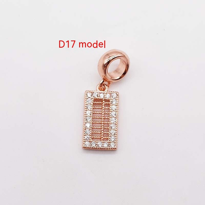 Copper Plating 14K Gold Large Hole Spacer Bead Can String Leather Rope Bracelet Pendant - FASHIONKULTUR