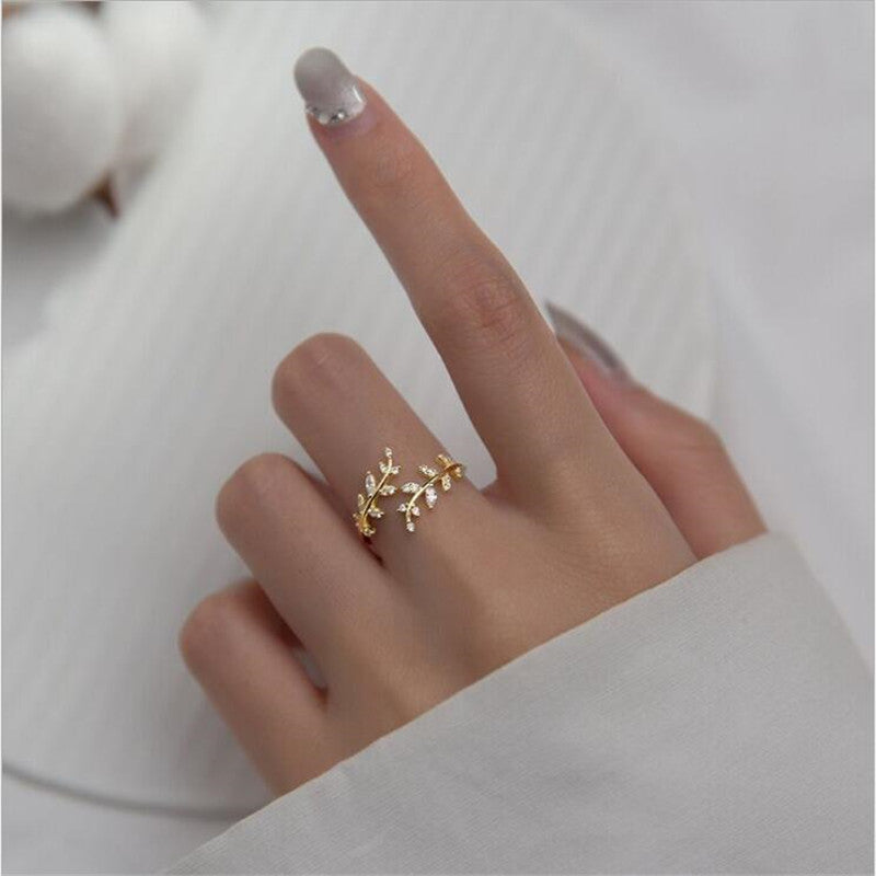 Branch Ring For Woman Fashion Spring Summer Jewelry - FASHIONKULTUR