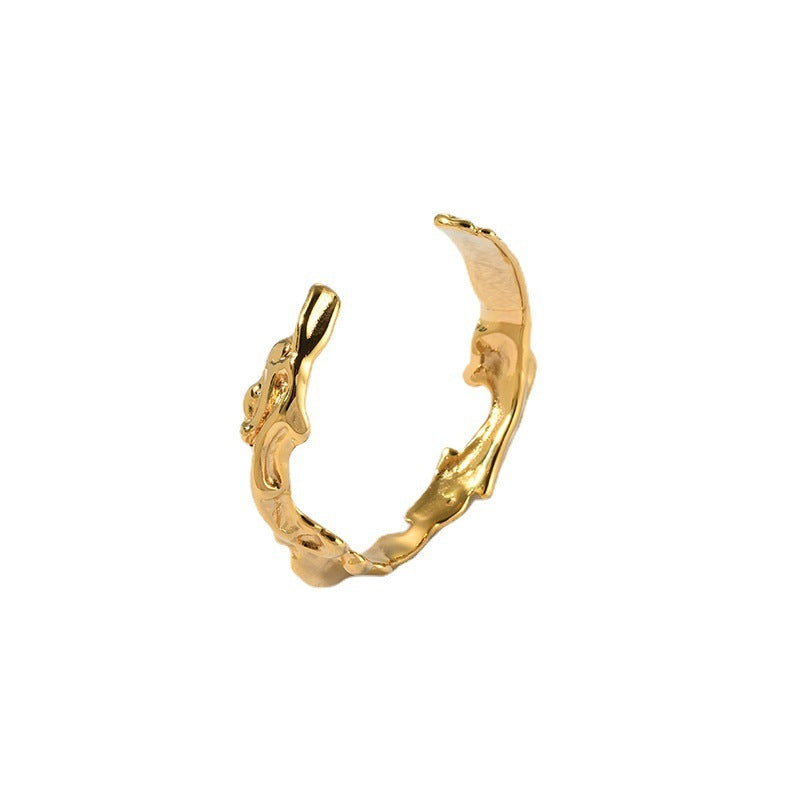 European And American Retro Bracelet Burning Lava Irregular Bracelet - FASHIONKULTUR