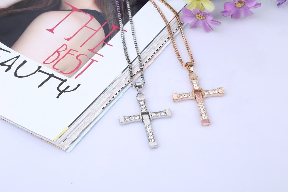 Dominic Toretto Cross Men's Necklace - FASHIONKULTUR
