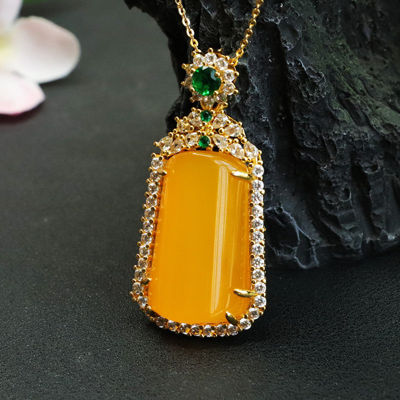 Topaz Pendant Agate Nothing Brand Jewelry - FASHIONKULTUR