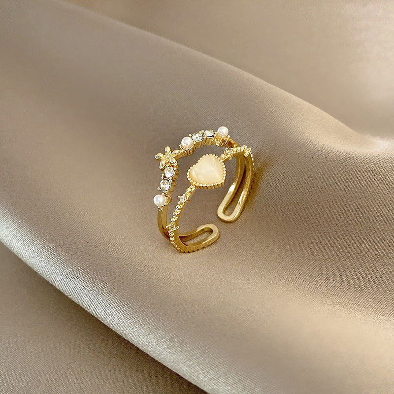 Niche High Design Opal Ring - FASHIONKULTUR