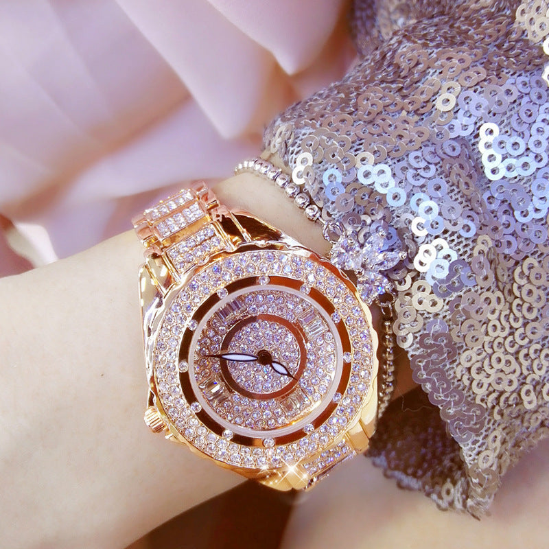 Detailed Ladies Casual Fashion Quartz Watch High-End Atmosphere Watch - FASHIONKULTUR