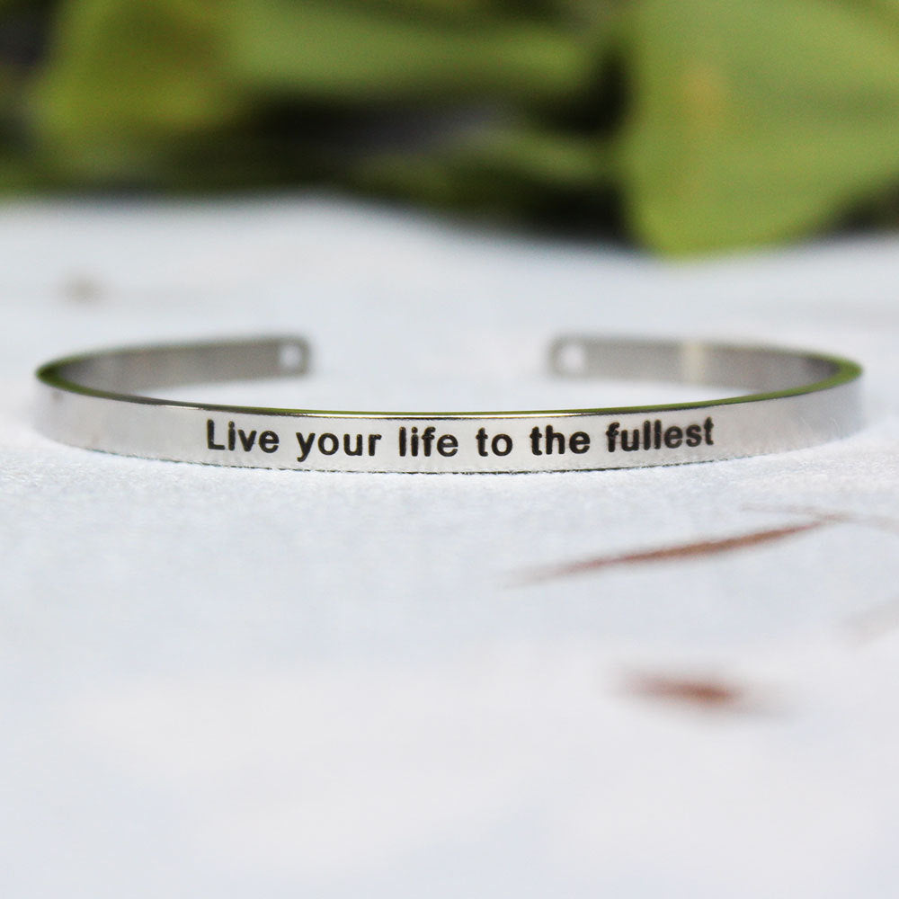 Customizable Stainless Steel Bracelet - FASHIONKULTUR