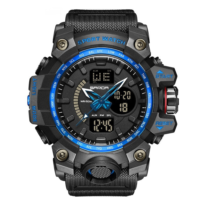 Electronic Youth Student Fashion Trend Cool Men's Watch - FASHIONKULTUR