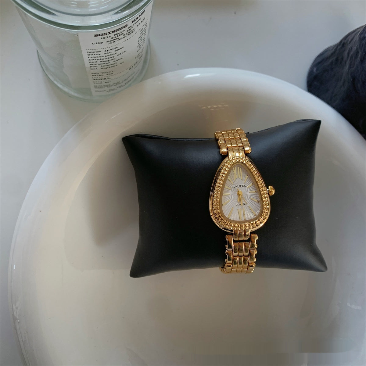 Golden Snake Head Gorgeous Chain Watch Women - FASHIONKULTUR