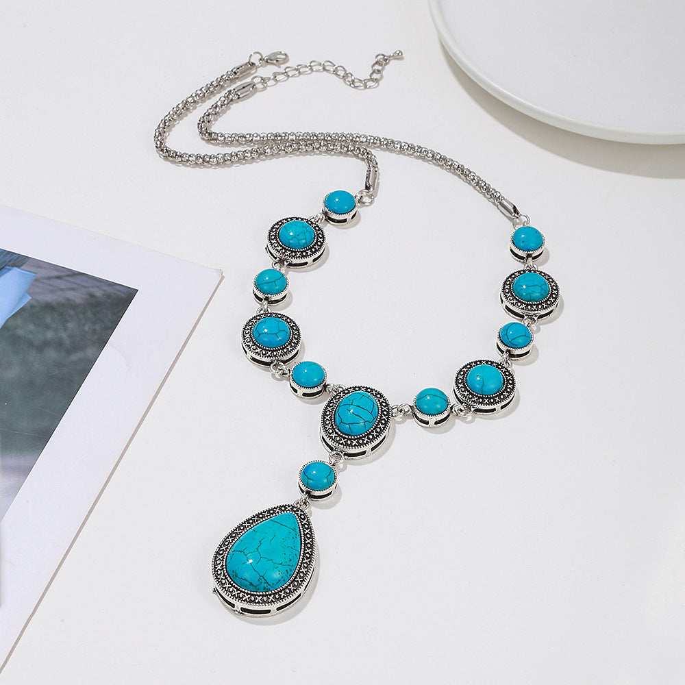 Fashion Retro Green Pine Necklace For Women - FASHIONKULTUR